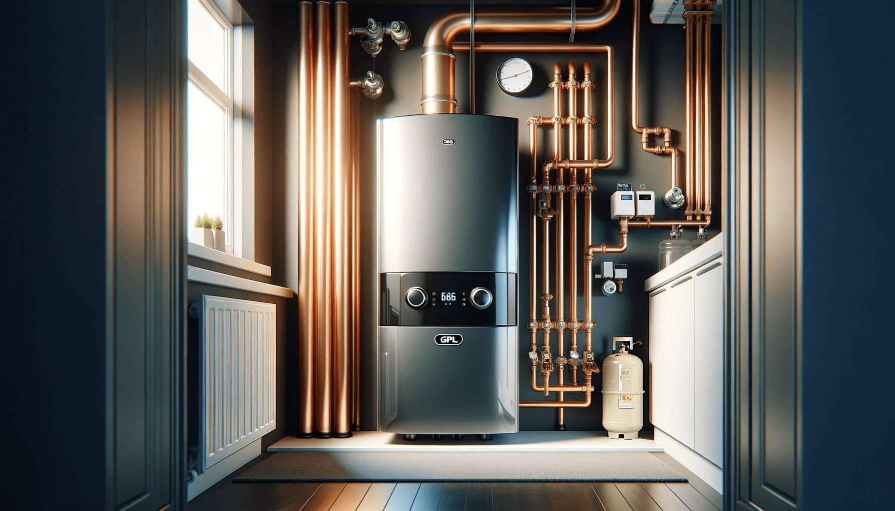 Caldaia a gas GPL: come funziona e differenze con il metano