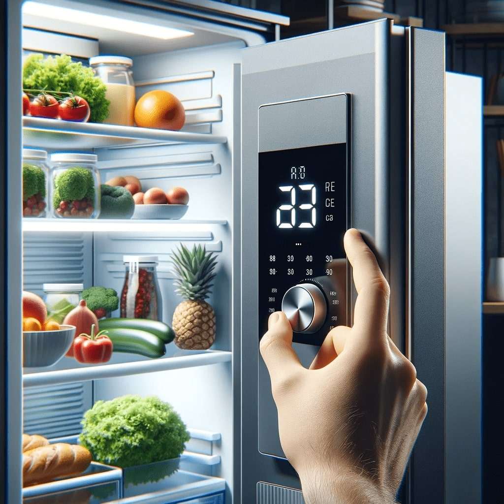 regolare la temperatura di un frigorifero