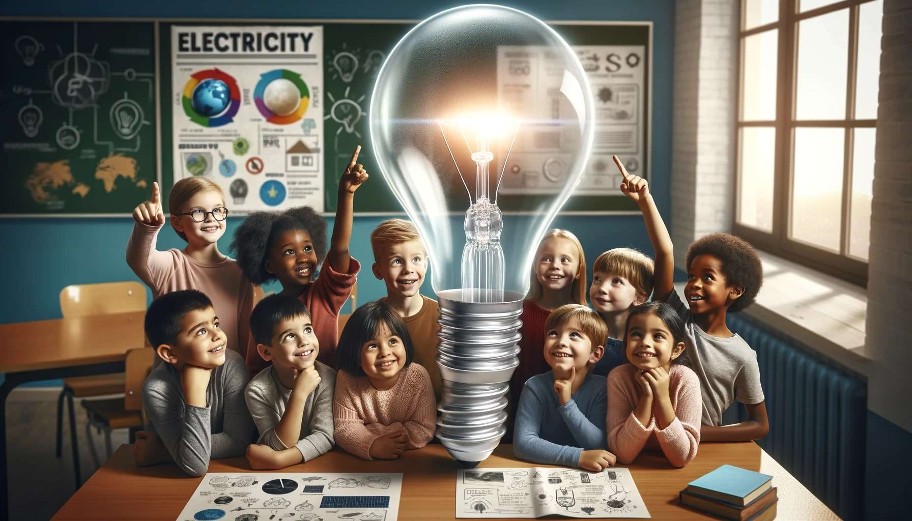 come spiegare l'energia elettrica ai bambini